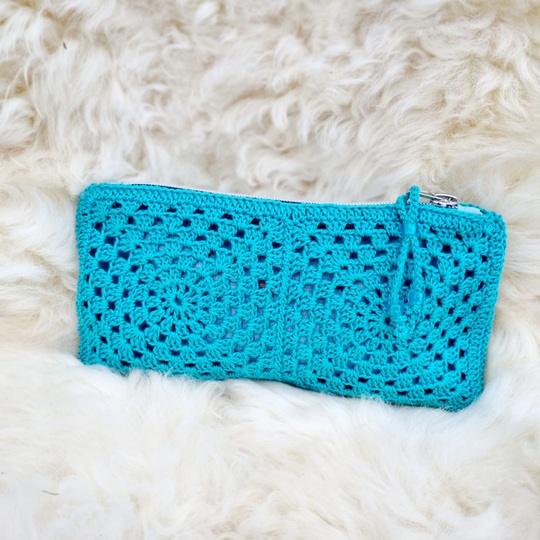 Häkeltasche Granny Pochette – Anleitung mit PDF-Download
