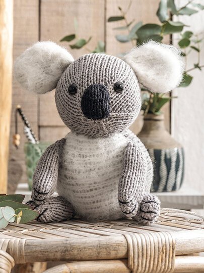 Koalas, gehäkelt