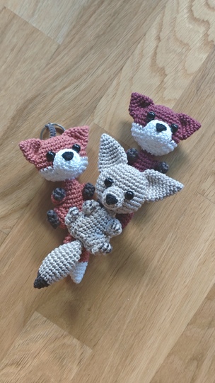 Häkelanleitung Fuchs Babys | Wüstenfuchs | Amigurumi | PDF Anleitung