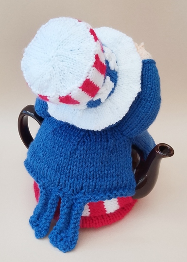 TeaCosyFolk's Uncle Sam Tea Cosy Knitting Pattern