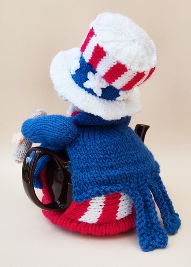 TeaCosyFolk's Uncle Sam Tea Cosy Knitting Pattern