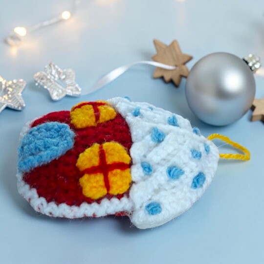 Christmas Gingerbread House Ornament Crochet Pattern, Christmas in July