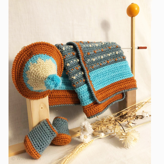 Atis’ Refuge – Crochet Pattern for Blanket and Accessories
