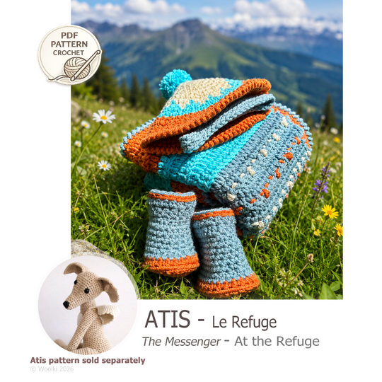 Atis’ Refuge – Crochet Pattern for Blanket and Accessories