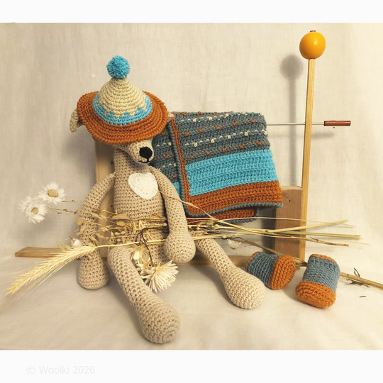 Atis’ Refuge – Crochet Pattern for Blanket and Accessories