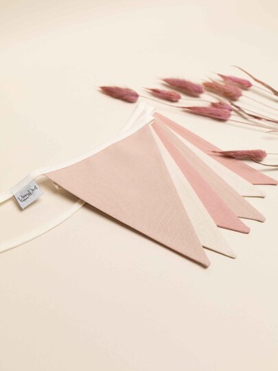 Fabric bunting banner sewing pattern - decor