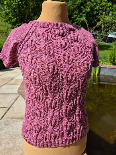 Luftiges Sommershirt "Seidig Elegant"