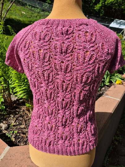 Luftiges Sommershirt "Seidig Elegant"