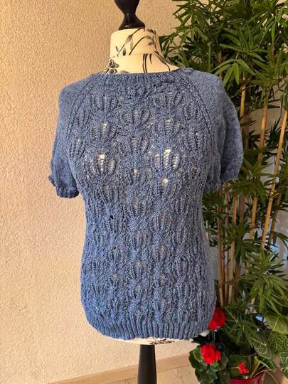 Luftiges Sommershirt "Seidig Elegant"