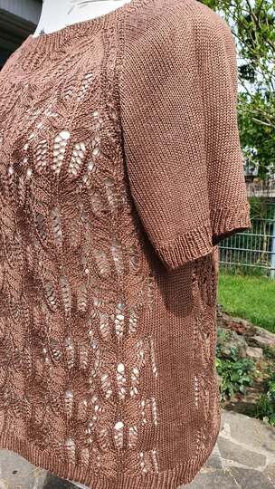 Luftiges Sommershirt "Seidig Elegant"