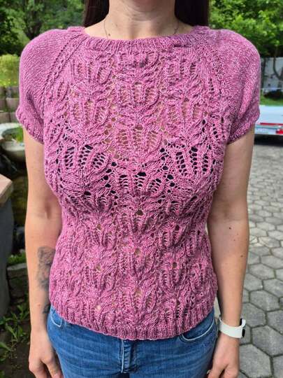Luftiges Sommershirt "Seidig Elegant"