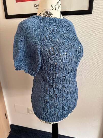 Luftiges Sommershirt "Seidig Elegant"