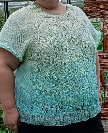 Luftiges Sommershirt "Seidig Elegant"