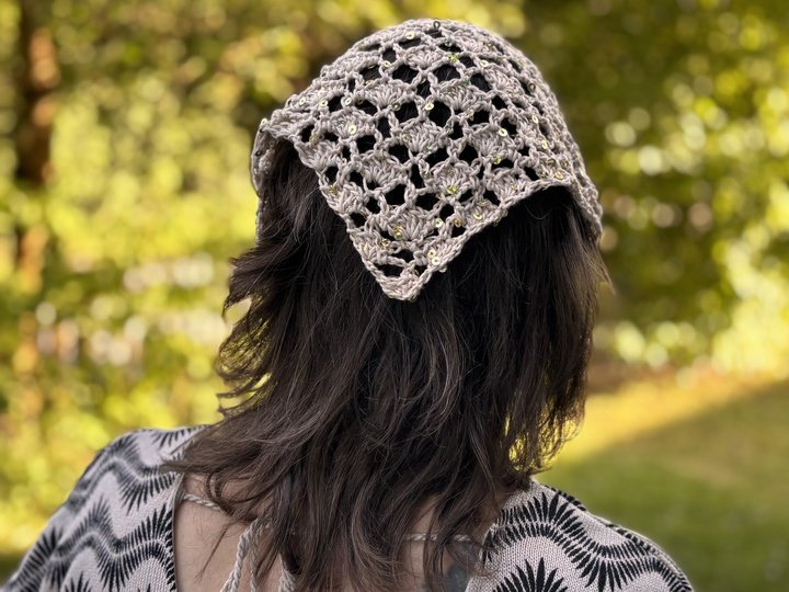 Häkelanleitung Bandana - Minituch | jede Größe, jedes Garn