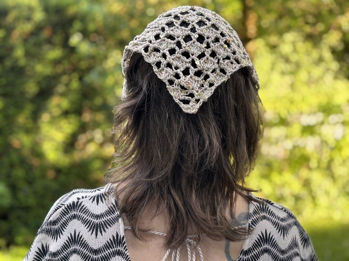 Häkelanleitung Bandana - Minituch | jede Größe, jedes Garn