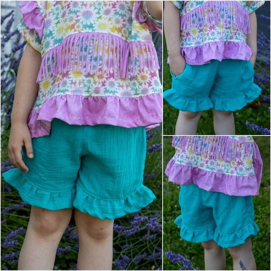 E-Book Schnittmuster Suki-Shorts Gr. 74 bis 164