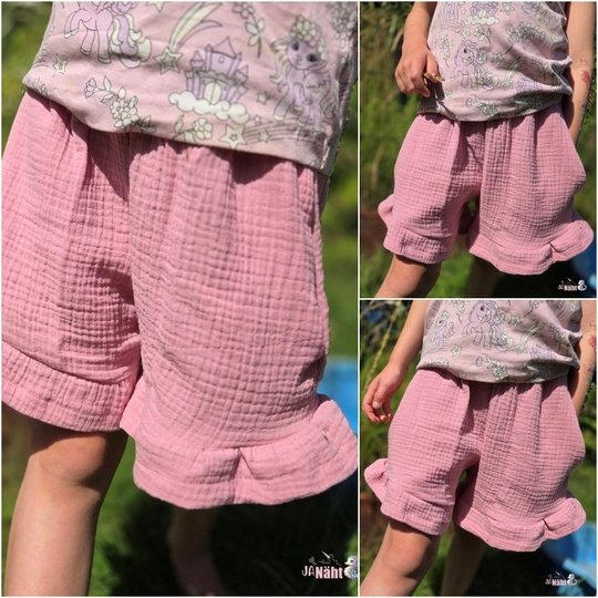 E-Book Schnittmuster Suki-Shorts Gr. 74 bis 164