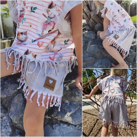 E-Book Schnittmuster Suki-Shorts Gr. 74 bis 164