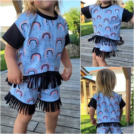 E-Book Schnittmuster Suki-Shirt Gr. 74 bis 164