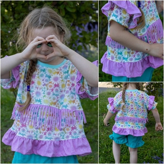 E-Book Schnittmuster Suki-Shirt Gr. 74 bis 164