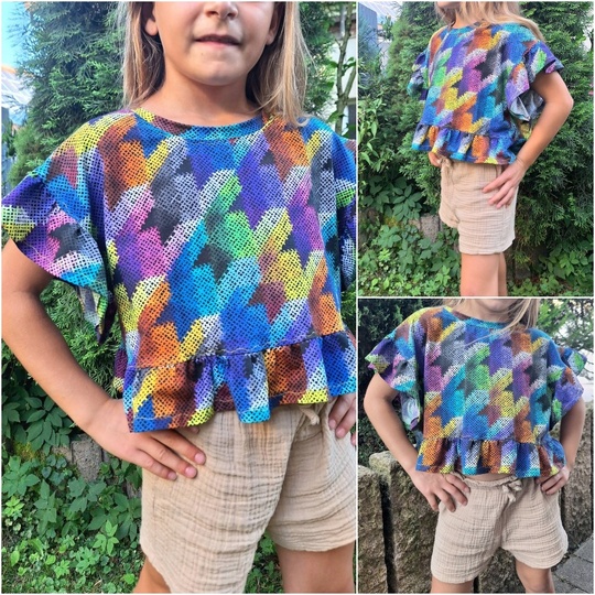 E-Book Schnittmuster Suki-Shirt Gr. 74 bis 164