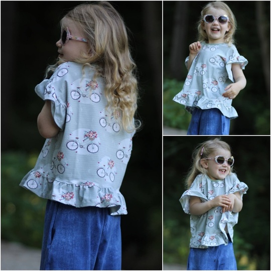 E-Book Schnittmuster Suki-Shirt Gr. 74 bis 164