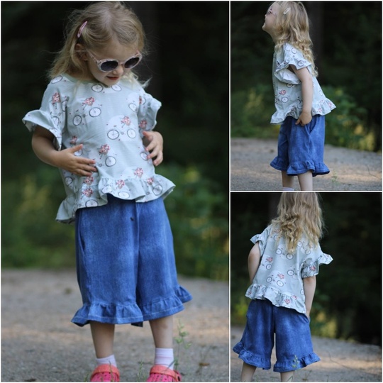 Kombi-E-Book Suki Shirt & Shorts Gr. 74 bis 164