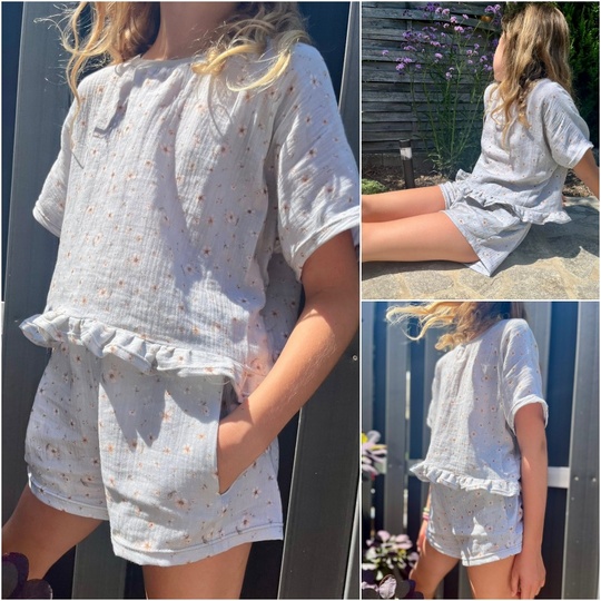 Kombi-E-Book Suki Shirt & Shorts Gr. 74 bis 164