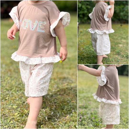Kombi-E-Book Suki Shirt & Shorts Gr. 74 bis 164