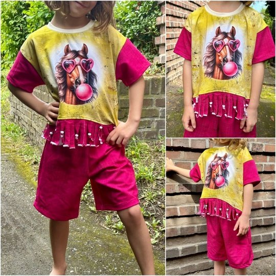 Kombi-E-Book Suki Shirt & Shorts Gr. 74 bis 164