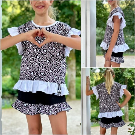 Kombi-E-Book Suki Shirt & Shorts Gr. 74 bis 164