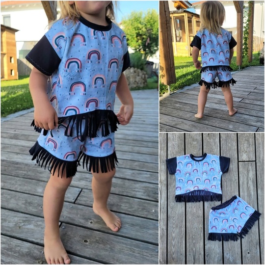 Kombi-E-Book Suki Shirt & Shorts Gr. 74 bis 164