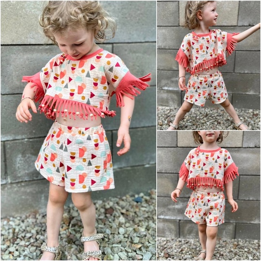 Kombi-E-Book Suki Shirt & Shorts Gr. 74 bis 164