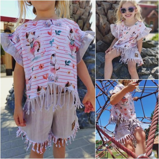 Kombi-E-Book Suki Shirt & Shorts Gr. 74 bis 164