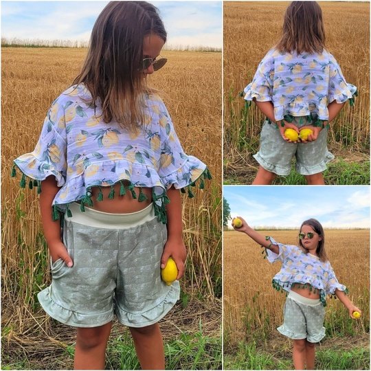 Kombi-E-Book Suki Shirt & Shorts Gr. 74 bis 164