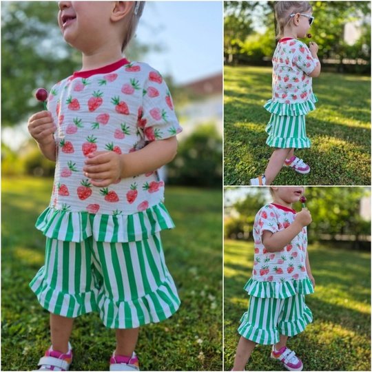 Kombi-E-Book Suki Shirt & Shorts Gr. 74 bis 164