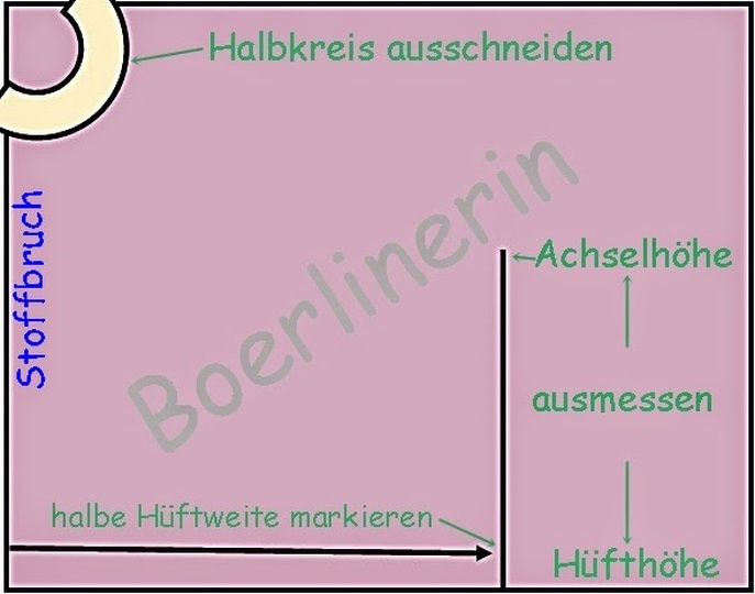 Tutorial - Nähanleitung Kaftan - Poncho