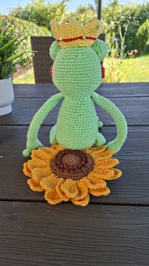 Froschkönig zum verlieben - Amigurumi Häkelanleitung - PDF Deutsch