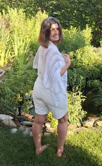 Häkelanleitung Sun-Set Breeze Twinset – 2 in 1: lässiges Shirt & Stola
