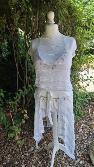 Häkelanleitung Sun-Set Breeze Twinset – 2 in 1: lässiges Shirt & Stola