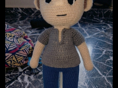 Milo Amigurumi Crochet Doll Pattern PDF