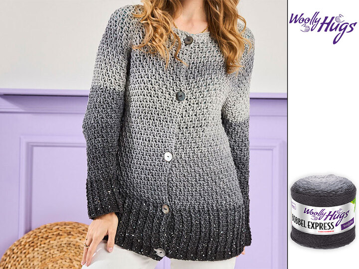 HÄKELJACKE HERA … ALS RAGLAN GEHÄKELT