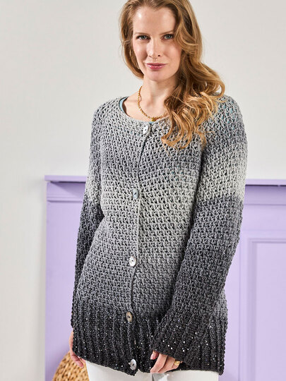 HÄKELJACKE HERA … ALS RAGLAN GEHÄKELT