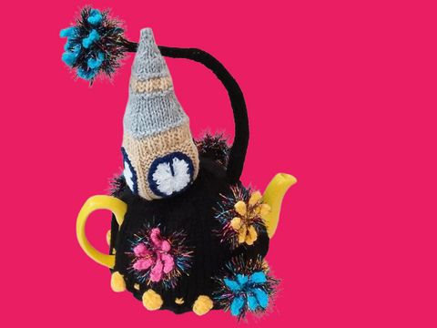 TeaCosyFolk's Happy New Year Tea Cosy Knitting Pattern
