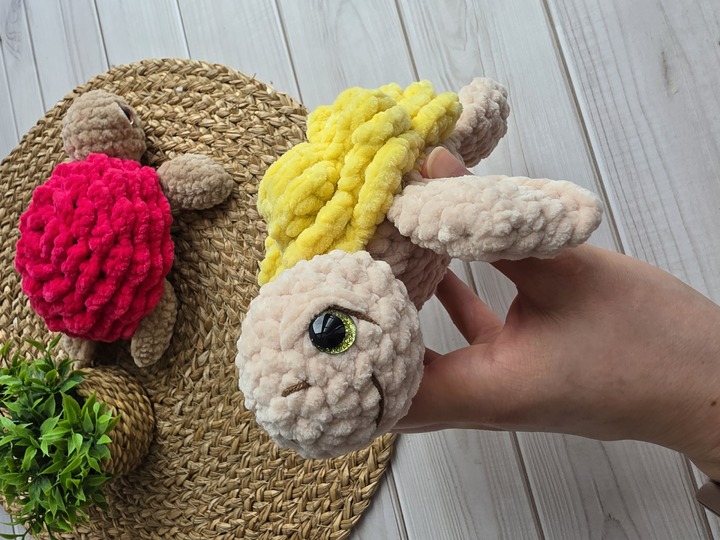 Rosie – Flower Turtle Crochet Pattern | PDF Amigurumi Tutorial No-Sew