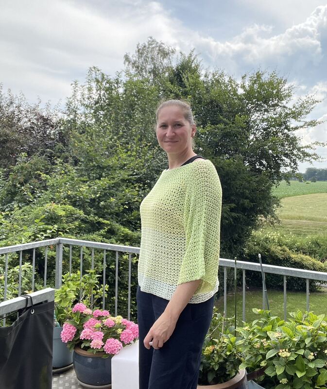 Häkelanleitung für einen leichten Sommerpullover - für Fortgeschrittene - Bild 3
