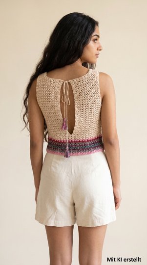 Häkelanleitung * Top "Minhye * 3 Größen