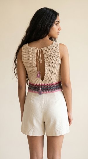 Häkelanleitung * Top "Minhye * 3 Größen