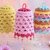 Häkelanleitung Weinglas Lampenschirm "Talira" Weinglas-Lampion, Tischdeko