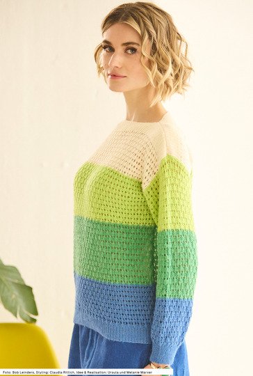 Pullover mit Ajourmuster